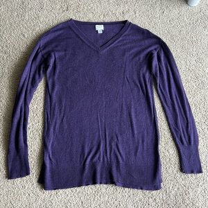 Purple Long Sleeve Top